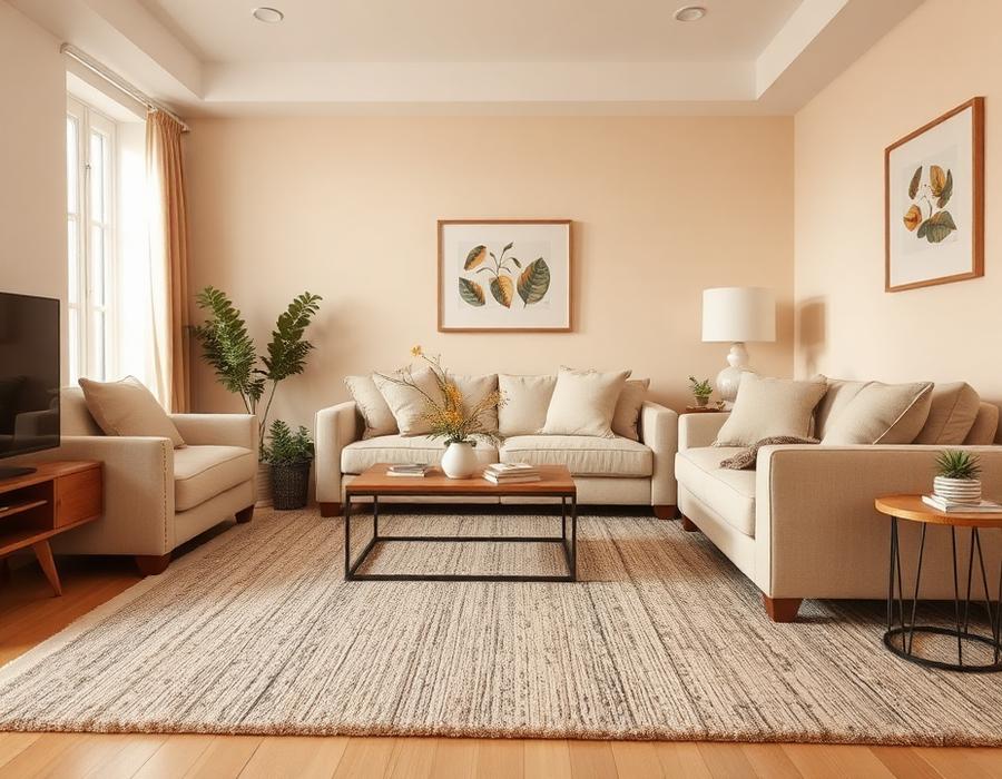 Living room refresh — professional housekeeping by Marbella Home Refresh in Pierce County, WA